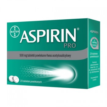 Аспірин Про (Aspirin Pro) 500 мг, 20 таблеток